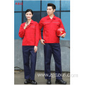 Polyester cotton thickened long sleeve overalls